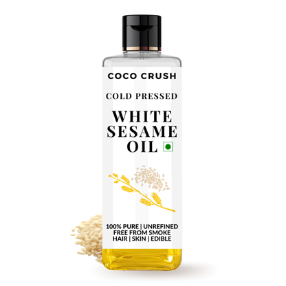 Cold-Pressed White Sesame Oil